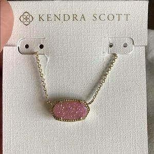 Kendra Scott Pink Drusy Elisa